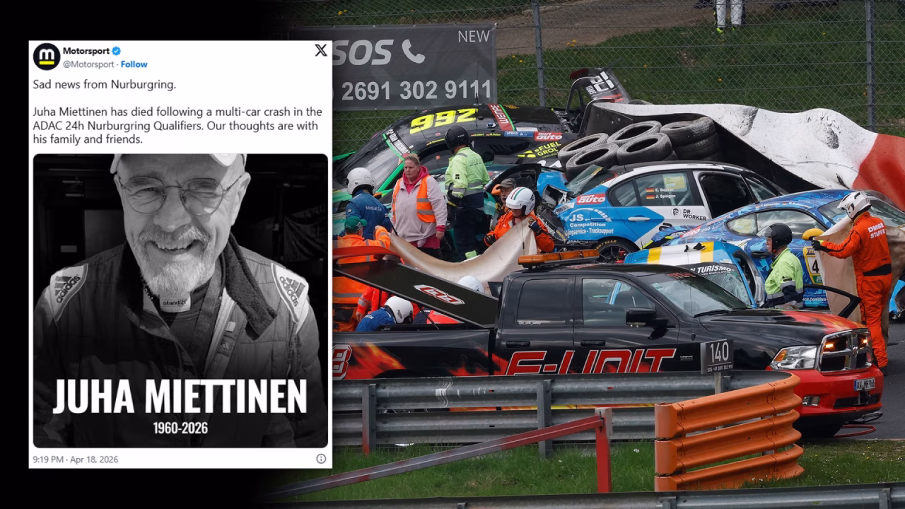 Tragedie la Nürburgring: pilotul Juha Miettinen a murit în timpul calificărilor pentru cursa de 24 de ore